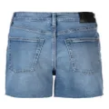DKNY Kent high-rise denim shorts - Blue