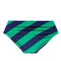 ZIMMERMANN striped bikini bottoms - Blue