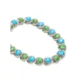 Marni crystal-embellished chain necklace - Blue