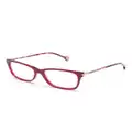 Carolina Herrera HER 0198 square-frame glasses - Red