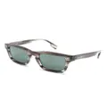 Burberry Eyewear square-frame stud-detailed tinted sunglasses - Green