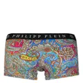 Philipp Plein paisley-print boxer briefs - Blue
