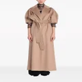 Adam Lippes Regency belted cashmere coat - Neutrals