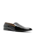 Gianvito Rossi patent-finish leather loafers - Black