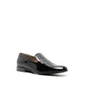 Gianvito Rossi patent-finish leather loafers - Black