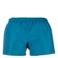 Paul Smith Zebra-motif drawstring-waist swim shorts - Blue