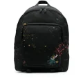 Paul Smith paint-splatter backpack - Black