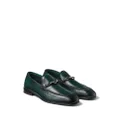 Jimmy Choo Marti Reverse leather loafers - Green