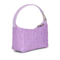 GANNI Butterfly quilted mini bag - Purple