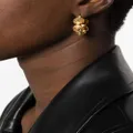 Versace Tribute Medusa hoop earrings - Gold