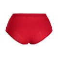 Kiki de Montparnasse cashmere high-waisted underwear - Red