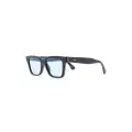 Retrosuperfuture square-frame logo sunglasses - Black