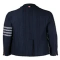 Thom Browne 4-Bar stripe blazer - Blue