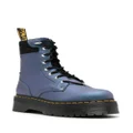 Dr. Martens Jadon II platform leather boots - Blue
