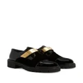 Giuseppe Zanotti Abigail metallic-detail loafers - Black
