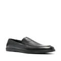 Casadei Cervo leather loafers - Black
