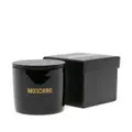 Moschino logo-print scented candle (230g) - Black
