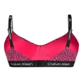 Calvin Klein String logo-trim bralette - Pink