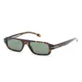 BOSS tortoiseshell tinted sunglasses - Brown