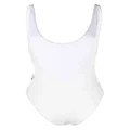 Diesel cut-out swimsuit - White