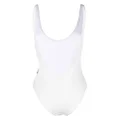 Diesel cut-out swimsuit - White