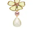 Oscar de la Renta Cloudy pearl earrings - Green