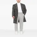 Zegna mélange-effect tapered wool trousers - Grey