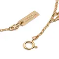 ISABEL MARANT Leaf-charm logo-engraved chain bracelet - Gold