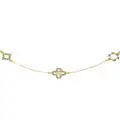 Tory Burch Kira clover crystal necklace - Gold