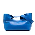 Alexander McQueen small Bow tote bag - Blue