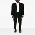 Karl Lagerfeld spread collar poplin shirt - White