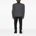 Karl Lagerfeld all-over logo print cotton shirt - Black