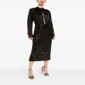 Dolce & Gabbana bow-detail long-sleeve shirt - Black