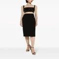 Dolce & Gabbana sequin-embellished cropped top - Black