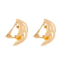 Christian Dior Pre-Owned 1980s link clip-on earrings - Gold