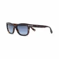 Marc Jacobs Eyewear tortoiseshell-effect square sunglasses - Brown