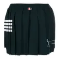 Thom Browne Hector Icon pleated mini skirt - Green