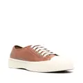 Marni Pablo leather flatform sneakers - Brown