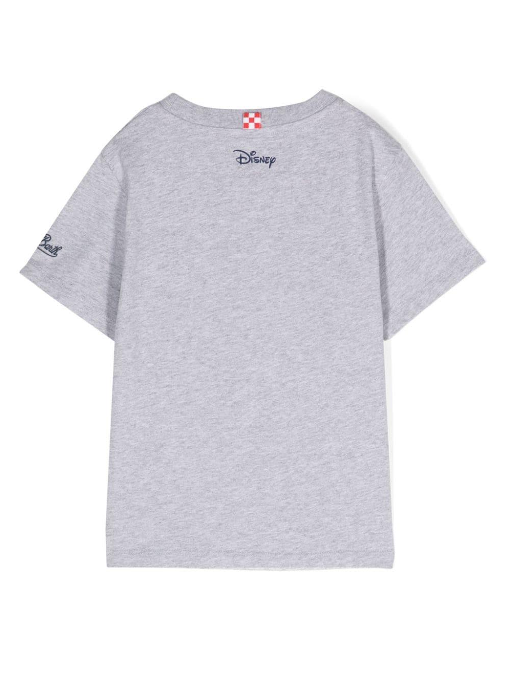 MC2 Saint Barth Kids x Disney Mickey Ski School T-shirt - Grey