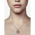 Christofle Idole de Christofle sterling silver small double-ring pendant necklace