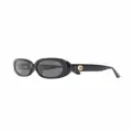 Linda Farrow round-frame sunglasses - Black