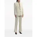 Helmut Lang tailored single-breasted blazer - Neutrals