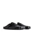 Balenciaga Sunday leather slippers - Black