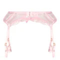 Agent Provocateur Rozlyn sheer-lace waist suspender - Pink