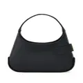 Ferragamo Gancini-buckle leather minibag - Black