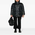Duvetica high-neck quilted down jacket - Black
