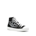 Vivienne Westwood Plimsoll Orb-print sneakers - Black