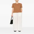 Raquel Allegra round-neck cotton T-shirt - Neutrals