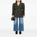 Veronica Beard Hutchinson double-breasted trench coat - Green