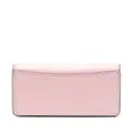 Furla logo-plaque leather wallet - Pink